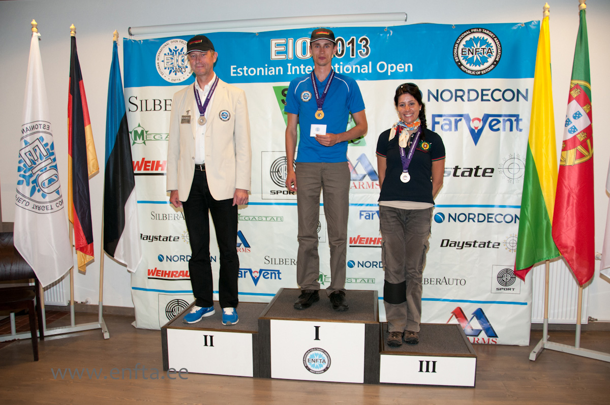 EIO 2013 category PCP, class Open men - Best three